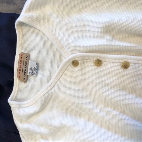 Vintage Button Front Thermal Cardigan Sweater - Picture 8 of 8